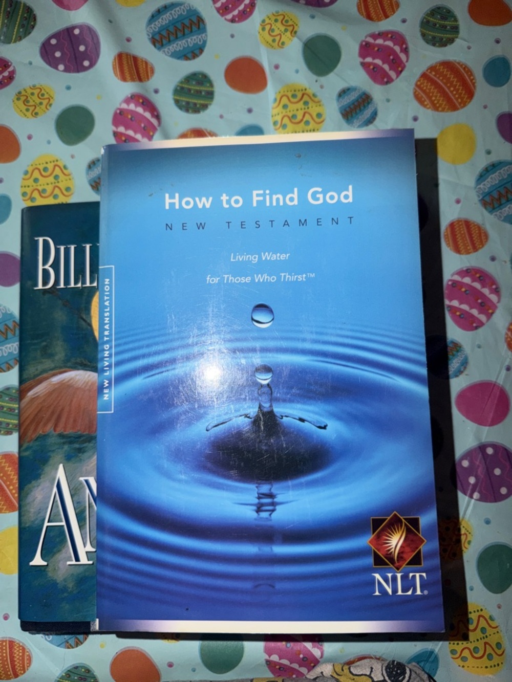 "How to Find God" New Testament - Blue Cover